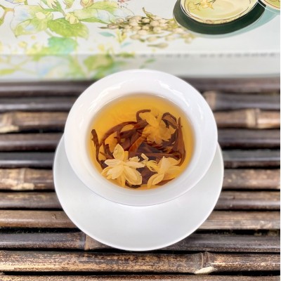 横县源头厂家批发 2022茉莉红茶云南滇红浓香回甘茶叶 散装批发图4