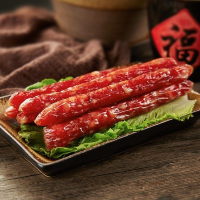 皇上皇 二八精选腊肠500g 香肠干货企业员工福利礼品特产食品公司图3