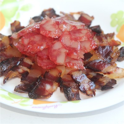 新港广式腊味煲仔饭原料腊肠腊肉广东特产香肠煲仔配搭配料图3