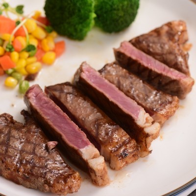 冷冻新鲜原切西冷牛排原味牛扒草饲商用牛肉西餐铁板食材450克图5