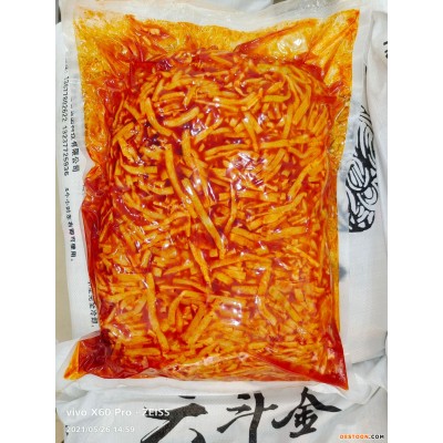 柳州螺蛳粉专用红油酸笋 散装自然发酵酸笋 厂家批发螺蛳粉红油笋
