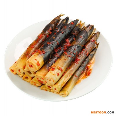 网红手剥笋开袋即食香辣脆笋尖泡椒竹笋手拔笋酸笋小包装零食230g