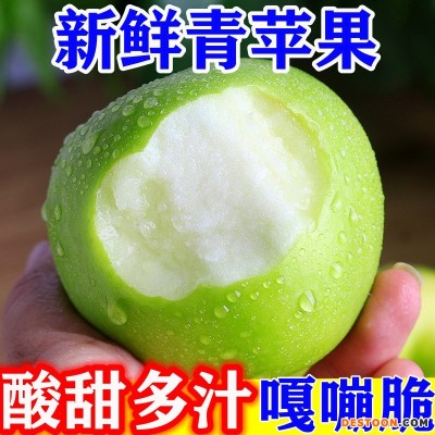 产地直发青苹果新鲜应季孕妇水果整箱批发酸甜宝宝果当季富士苹果
