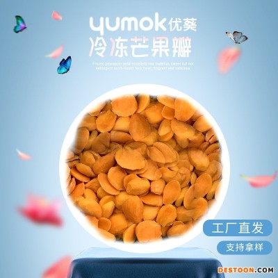 冰冻鲜芒果冷冻芒果 烘焙饮料原料 速冻芒果 小台农芒果瓣