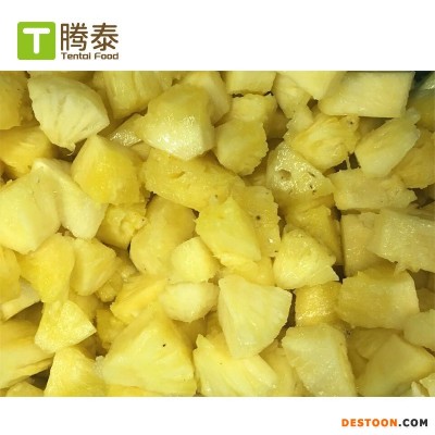 大批量现货厂家直供皇后速冻菠萝块 沙捞越冷冻菠萝丁片碎
