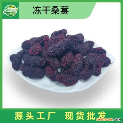 源头工厂散装批发 FD冻干桑葚 大粒无沙桑葚干冲泡即食水果脆