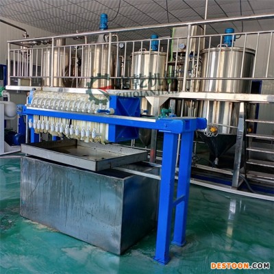 精制核桃油设备 核桃油炼油设备 全套食用油生产线设备