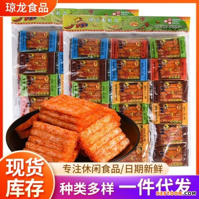 嘴巴香66小包8090怀旧河南特产辣条零食大礼包特产休闲小 吃零食