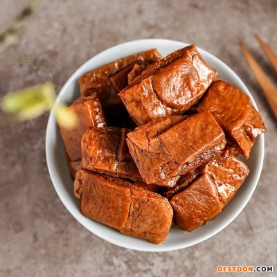 烤肉豆干250g网红零食夹肉豆脯休闲食品即食豆腐干独立包装批发