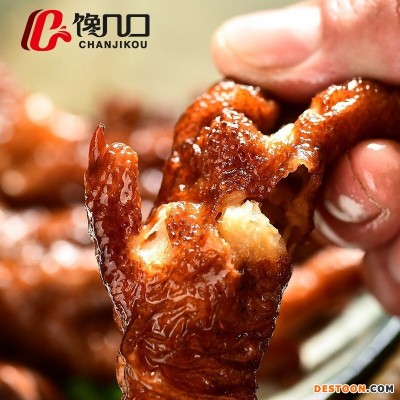 一件代发虎皮凤爪小零食独立小包装馋几口小吃熟即食商用整箱批发