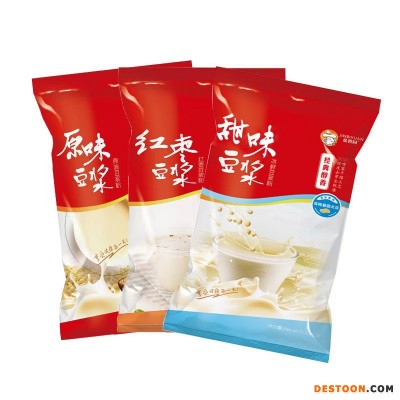 生产500g豆浆粉原味早餐店定制红枣豆浆大豆奶粉商用餐饮早餐代工