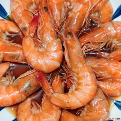 花雕熟醉虾海虾海鲜