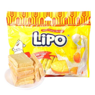 lipo面包干原味300g越南进口饼干代餐点心休闲食品糕点零食面包片图5