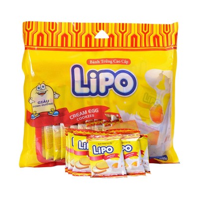 lipo面包干原味300g越南进口饼干代餐点心休闲食品糕点零食面包片图4