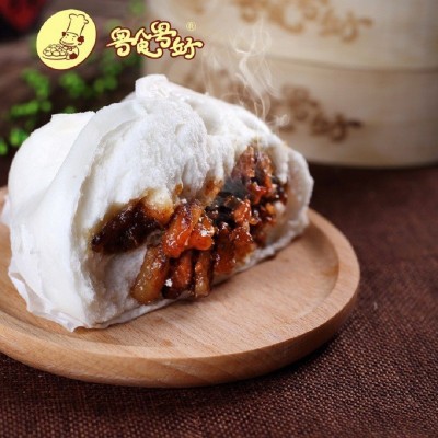江南大叉烧包早餐早点供应茶楼广东港式点心冷冻食品包子产地货源图4