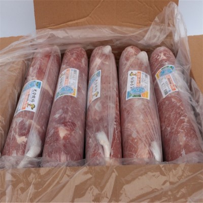 混合卷羊油鸭肉卷 现货冷冻鸭肉卷现货供应烧烤火锅麻辣烫鸭肉卷图5