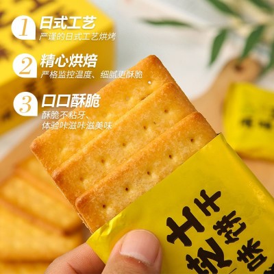 芝士咸味饼干230g网红零食休闲网红盒装小饼干好吃代发独立小包装图4