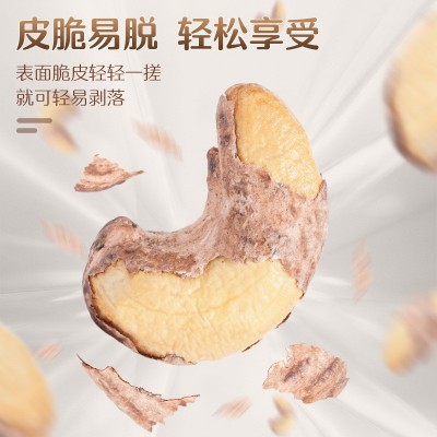 【厂家供货】新货带衣腰果越南纸皮原味腰果袋装图2