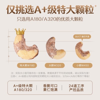 【厂家供货】新货带衣腰果越南纸皮原味腰果袋装图5