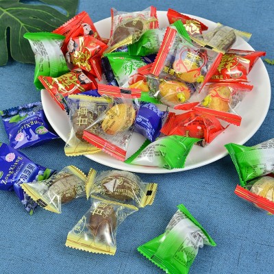 独立包装蜜饯办公室休闲零食蓝莓李果甘草榄双喜榄绿茶梅喜庆应子图5
