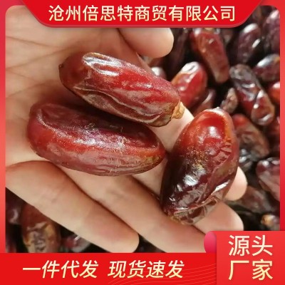 正宗伊朗进口椰枣 特产办公室零食大颗粒 批发一件代发伊朗黑椰枣图2