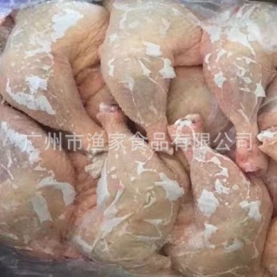 冷冻鸡边腿14斤件带皮鸡大腿奥尔良鸡全腿生鸡腿批发大鸡腿手枪腿图2