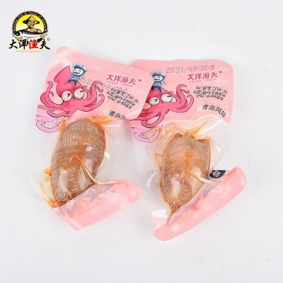 大洋渔夫鱿鱼仔 青岛一斤即食香辣烧烤味鱿鱼仔零食小吃休闲食品图5
