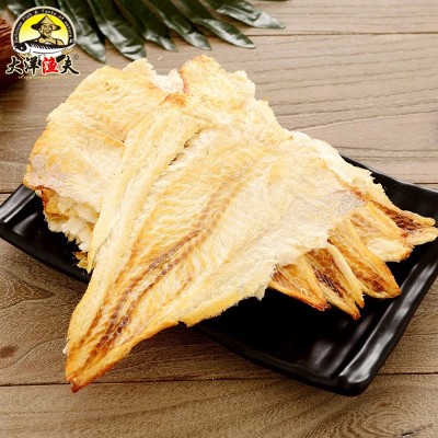 大洋渔夫鳕鱼片海味零食即食烤鱼片5公斤整片食品碳烤鱼片5kg批发图4