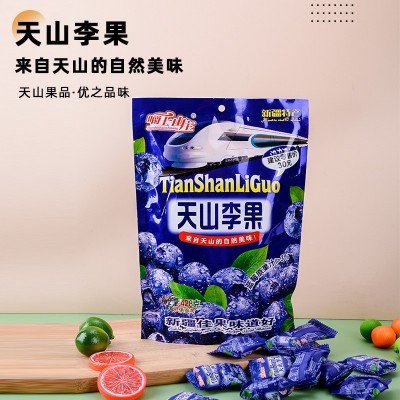 新疆特产天山李果428g果脯蜜饯 办公室休闲零食独立包装蓝莓李果