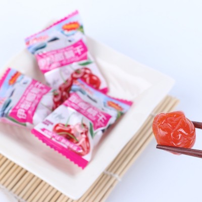 新疆特产凉果干带核樱桃果干休闲零食果干蜜饯408g包装伊犁樱桃干图4