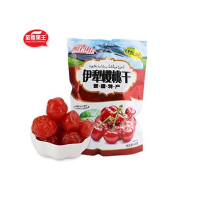 新疆特产凉果干带核樱桃果干休闲零食果干蜜饯408g包装伊犁樱桃干图2