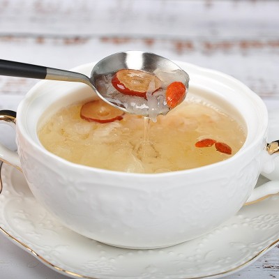 三朵银花包装古田银耳绿色银耳胶质粘稠无熏硫干货批发农产品图3