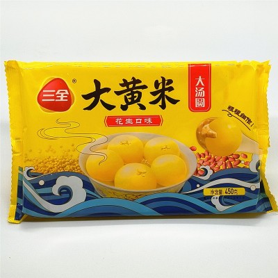 批发三全大黄米黑芝麻汤圆450g15只装元宵节甜品冷冻食品老少皆宜图5