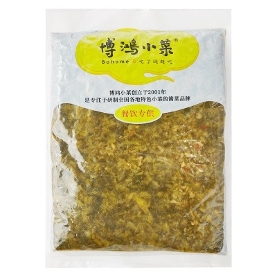 餐饮雪菜1kg原味农家宁波雪菜整箱商用大包装雪里蕻酸菜咸 菜批发图5