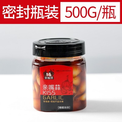 亲嘴蒜糖醋蒜糖蒜商用500g腌泡大蒜头农家下饭菜爽口小菜图4