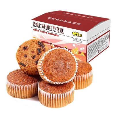 桂圆红枣糕 真材实料软糯香甜营养蛋糕早餐上班族代餐点心300g/箱