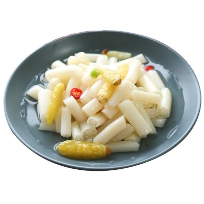 【华贵】泡藕带400g 洪湖藕带 洪湖农家泡椒藕带藕节藕尖酸辣泡菜图5