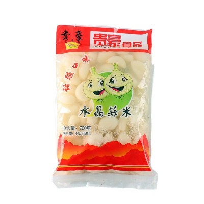 贵豪牌700g水晶蒜米腌制蒜米酸甜酸脆爽口大蒜头下饭菜糖醋蒜头图5