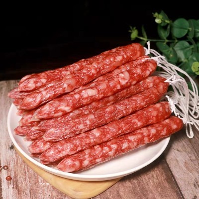 广式加瘦腊肠 5KG箱装风味腊肠商用酒店饭堂广东黄埔腊味厂家批发图3