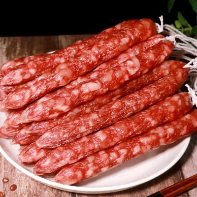广式加瘦腊肠 5KG箱装风味腊肠商用酒店饭堂广东黄埔腊味厂家批发图5