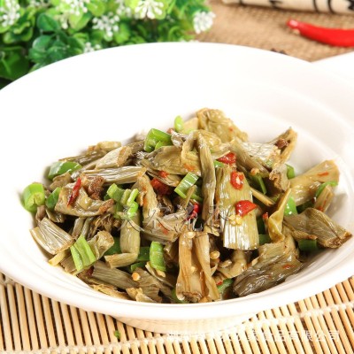 批发脆嫩去皮芋苗 腌制微酸芋头合子芋禾梗 酒店半成品菜芋荷图4