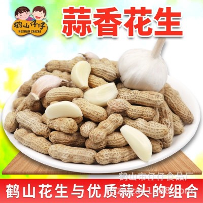 鹤山仔仔蒜香花生干果零食广东特产坚果炒货厂家批发40包208g图2