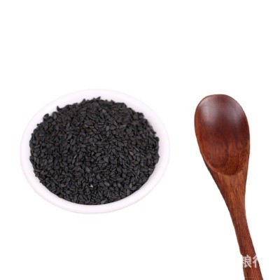 大量现货批发生黑芝麻 农家粮油作物黑芝麻 五谷杂粮袋装25公斤图4