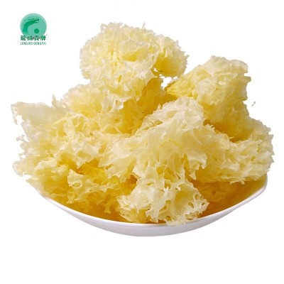 有机本草剪花莲果耳免洗免泡发白木耳干货食用菌福建特产银耳批发图4