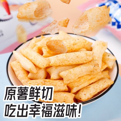 酥脆泡泡薯多种风味脆薯条整箱24包办公室零食追剧小零食图2