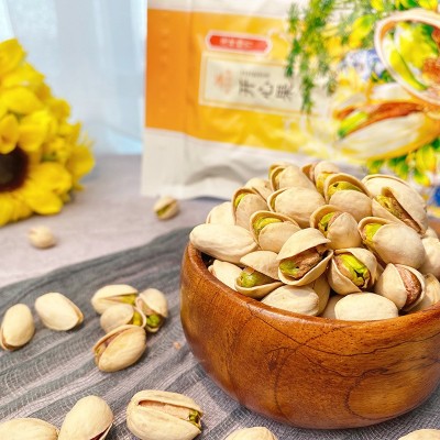 时光庄园原色开心果250g 盐焗大颗粒无漂白坚果 炒货干果休闲零食图5
