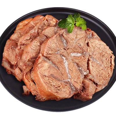 金钱腱厂家批发开袋即食真空卤味牛腱肉健身原味现卤熟牛肉图3