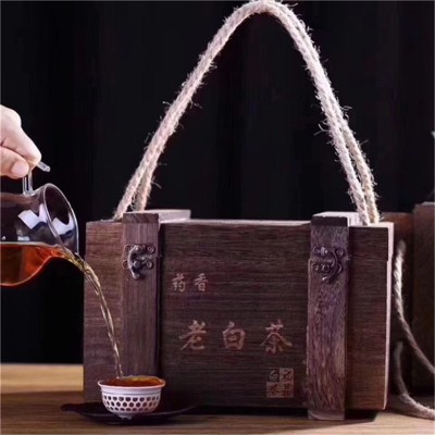 福鼎老白茶太姥山白牡丹10年陈原料高山春茶寿眉礼盒500g散装茶叶图5