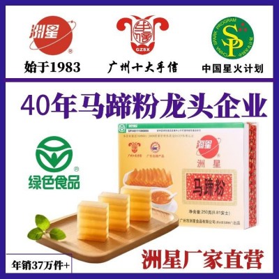 洲星牌马蹄粉批发40年龙头品牌批发厂家原广州大田厂家250g/500克图4