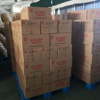 无锡风味三猴清水油面筋 30克*15包/箱 炒素烧汤火锅食材麻辣烫图3